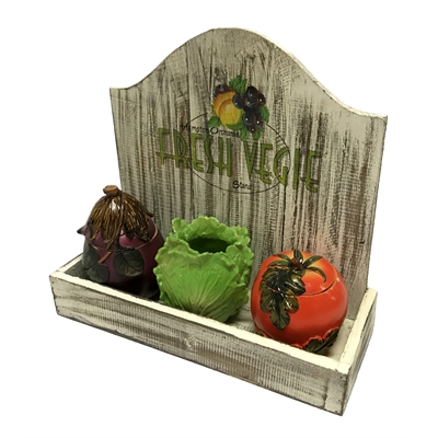 FRESH VEGGIEWALL W/3JAR 